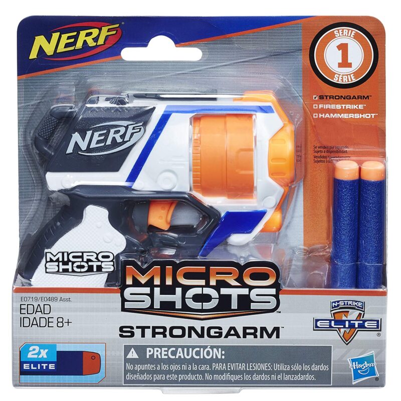 NERF: Microshots Strongarm szivacslövő pisztoly - 5. Kép