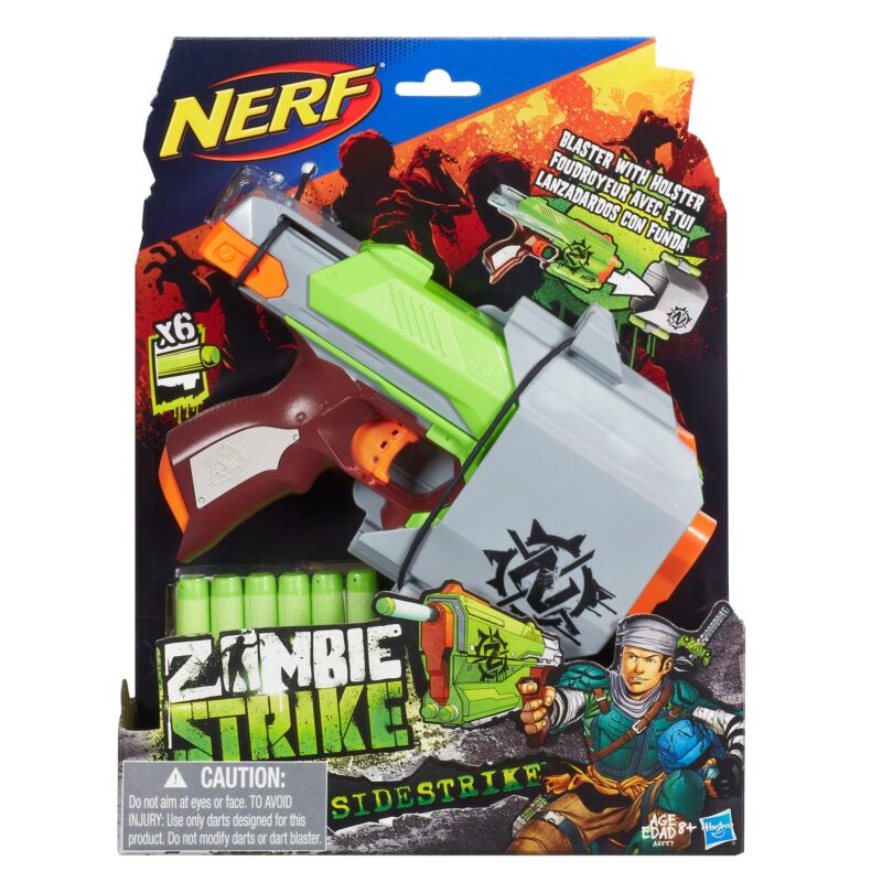 NERF N-Strike Elite Zombie Strike: Sidestrike szivacslövő pisztoly - 4. Kép