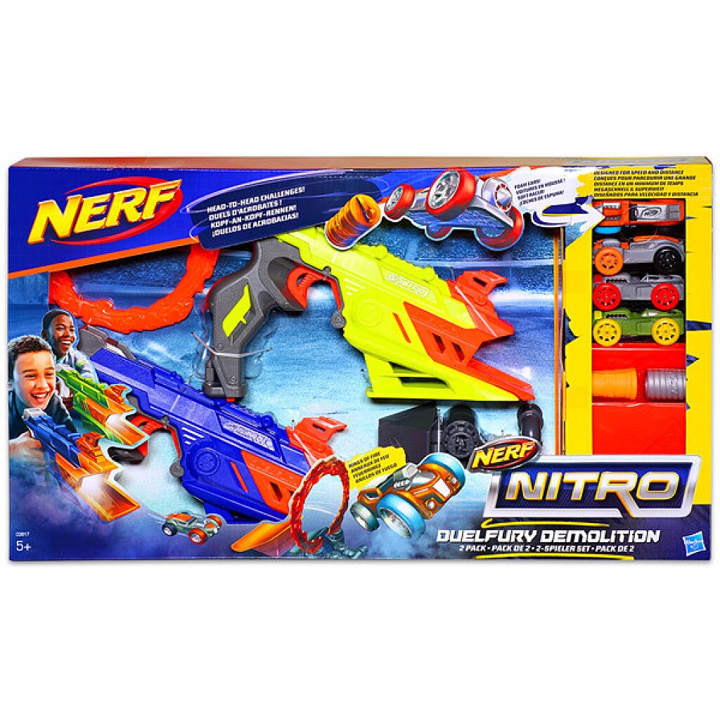 Nerf Nitro - Duelfury Demolition autókilövő