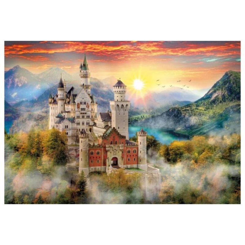 Neuschwanstein kastély 2000 db-os puzzle - Clementoni - 3. Kép
