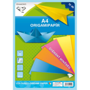 Origamipapír - A4-es - 10 db - 1. Kép