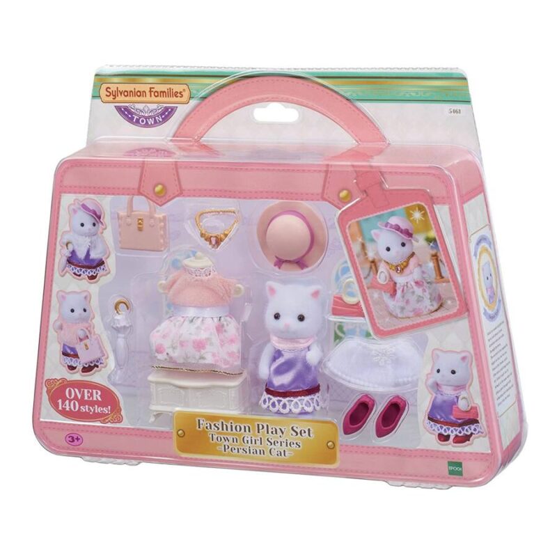 Sylvanian Families: Perzsa cica városi divat szett
