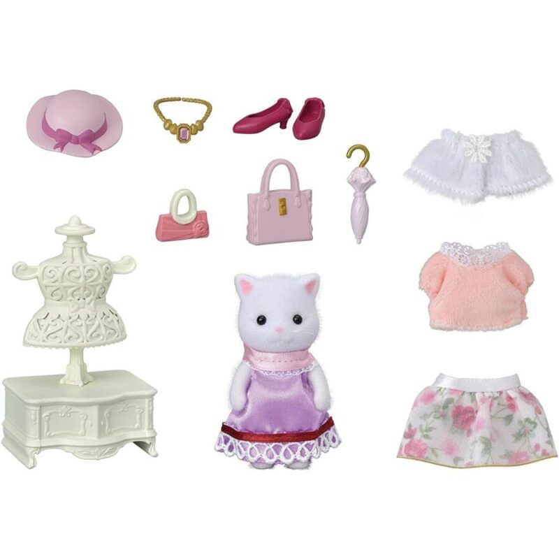 Sylvanian Families: Perzsa cica városi divat szett - Image 2