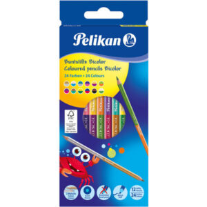 Pelikan: Bicolor színes ceruza 12 darabos - 1. Kép