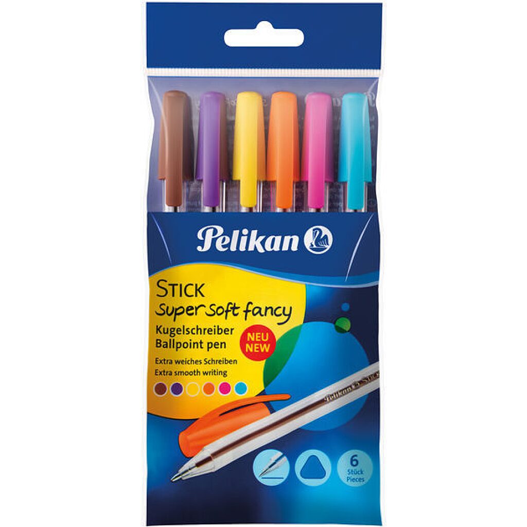 Pelikan: Stick Fancy toll készlet 6 darabos - 1. Kép