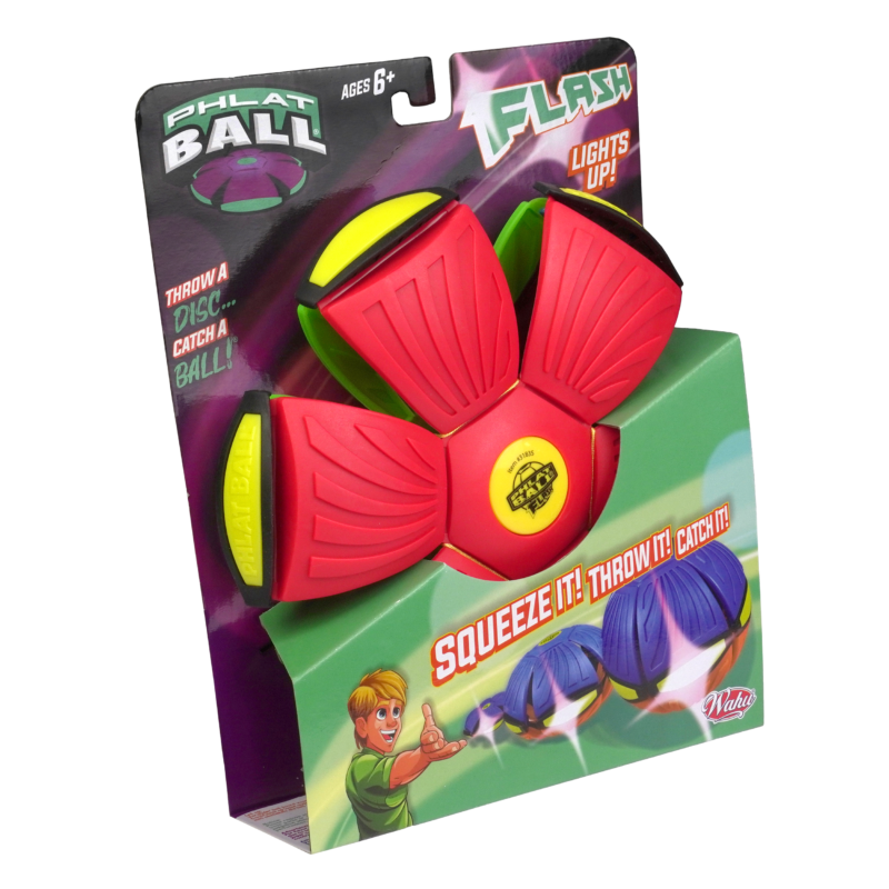 Phlat Ball Flash: Frizbilabda - Piros-Zöld - 8. Kép