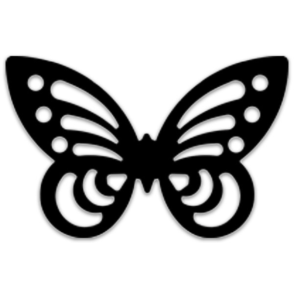 Pillangó 3D sziluett formalyukasztó - 38 mm - 3. Kép