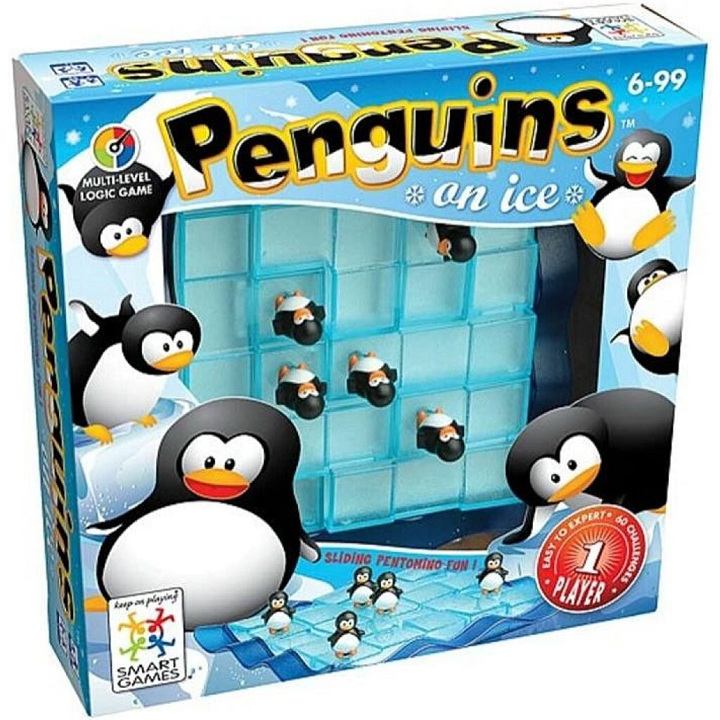 Pingvincsúszda logikai játék - 1. Kép
