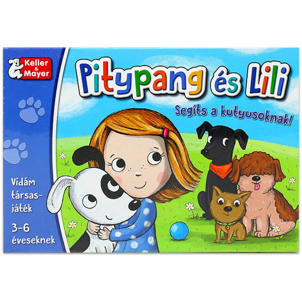 Pitypang és Lili - Segíts a kutyusoknak! kártyajáték - 2. Kép