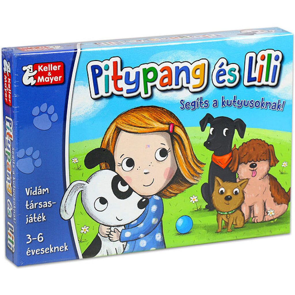 Pitypang és Lili - Segíts a kutyusoknak! kártyajáték - 1. Kép