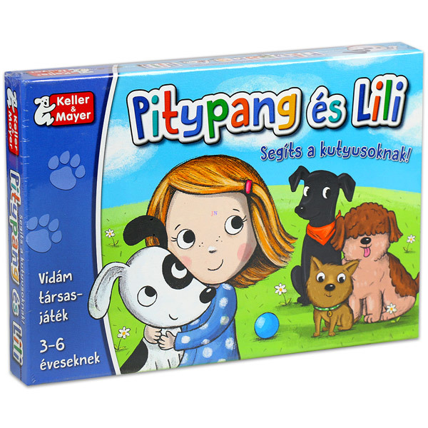 Pitypang és Lili - Segíts a kutyusoknak! kártyajáték - 1. Kép