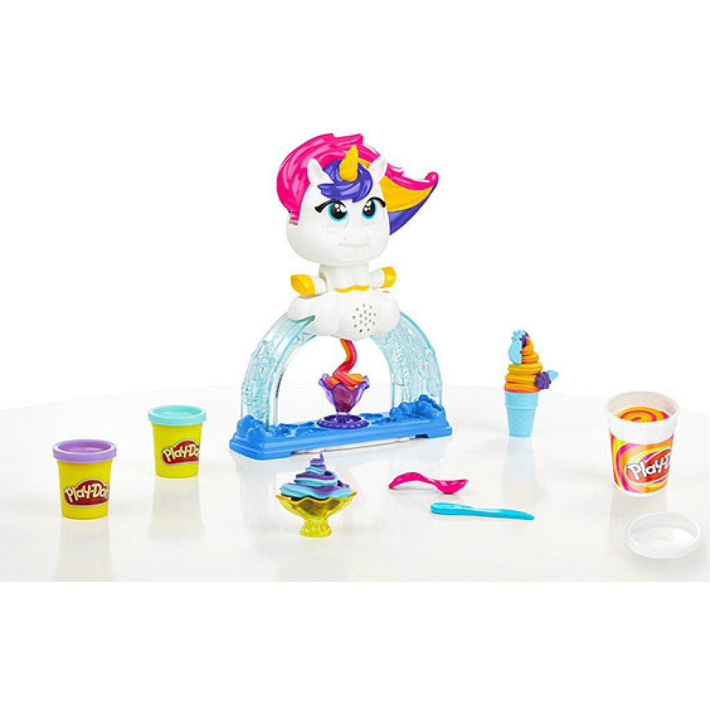 Play-Doh: Unikornisos fagylaltkészítő gyurmaszett - 1. Kép