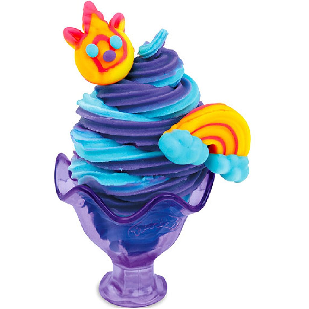 Play-Doh: Unikornisos fagylaltkészítő gyurmaszett - 3. Kép