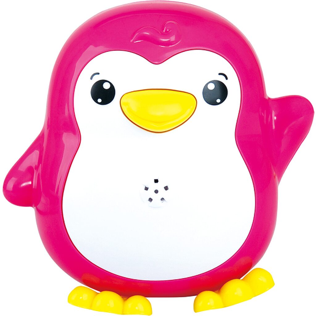 Playgo: Vízspriccelő pingvin fürdőjáték - pink - 2. Kép