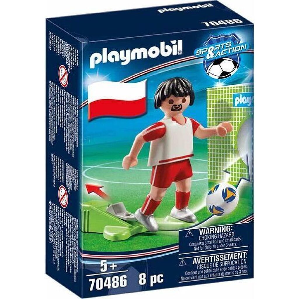 Playmobil: Lengyel válogatott focista 70486 - 1. Kép