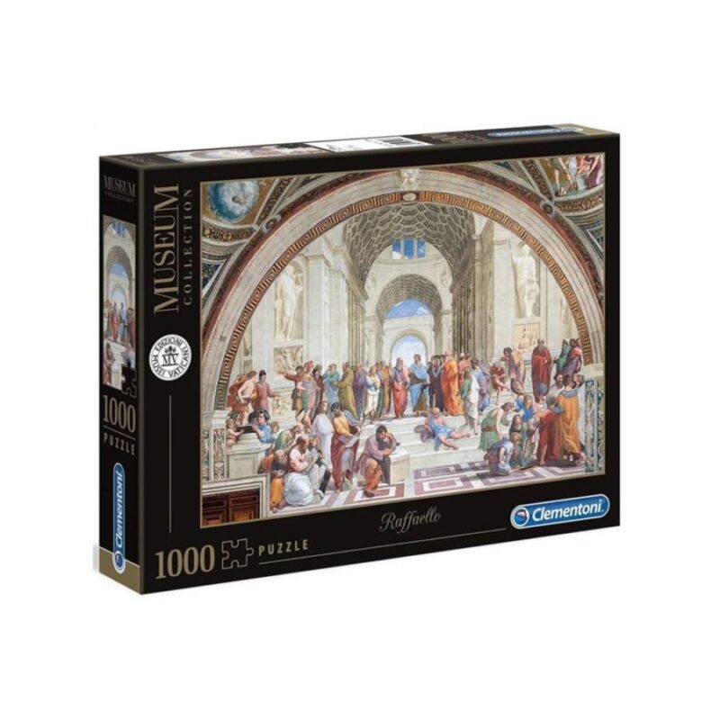 Raffaello - Athéni iskola 1000 db-os puzzle - Clementoni Museum Collection - 4. Kép