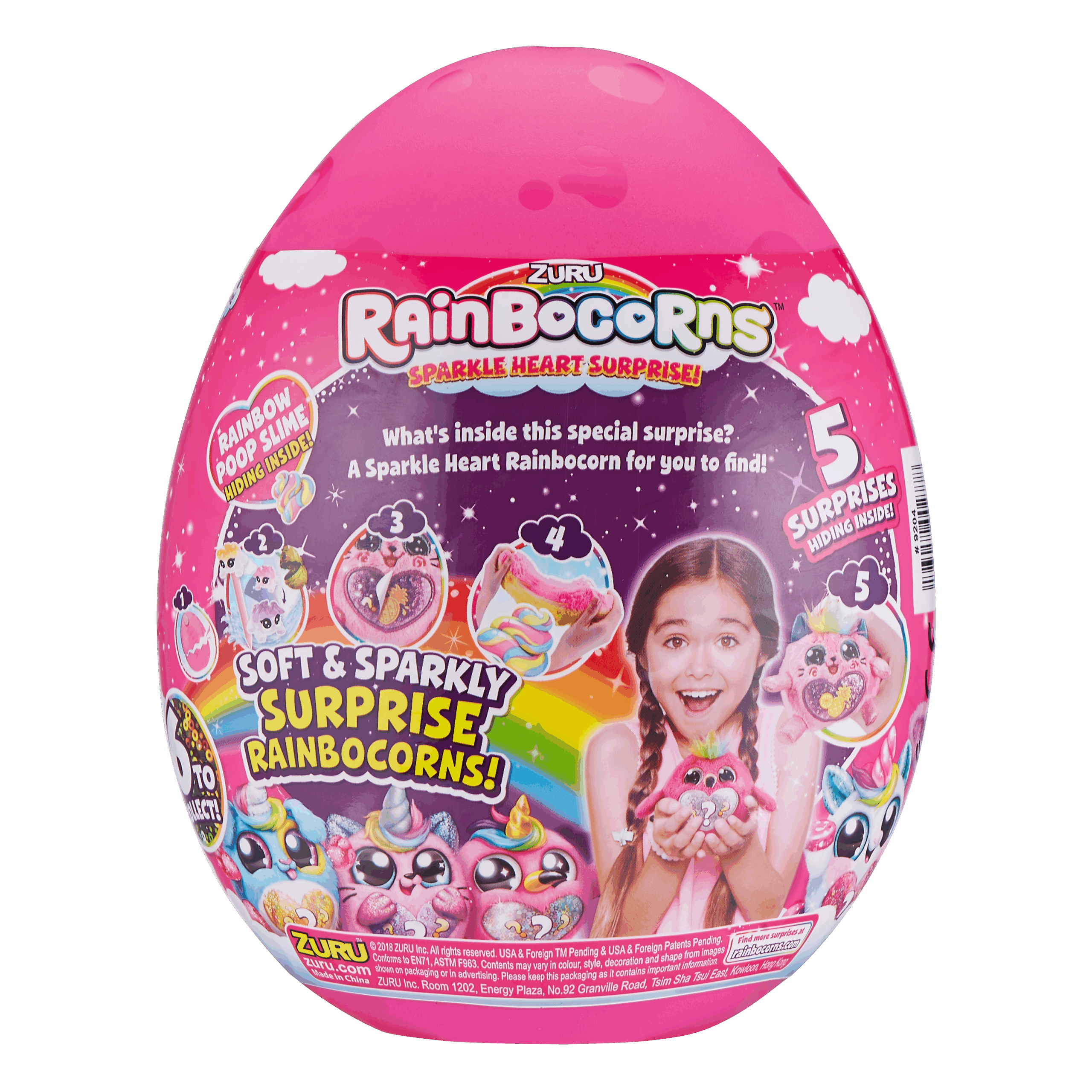 Rainbocorns: Sparkle Heart meglepetés csomag - 4. Kép