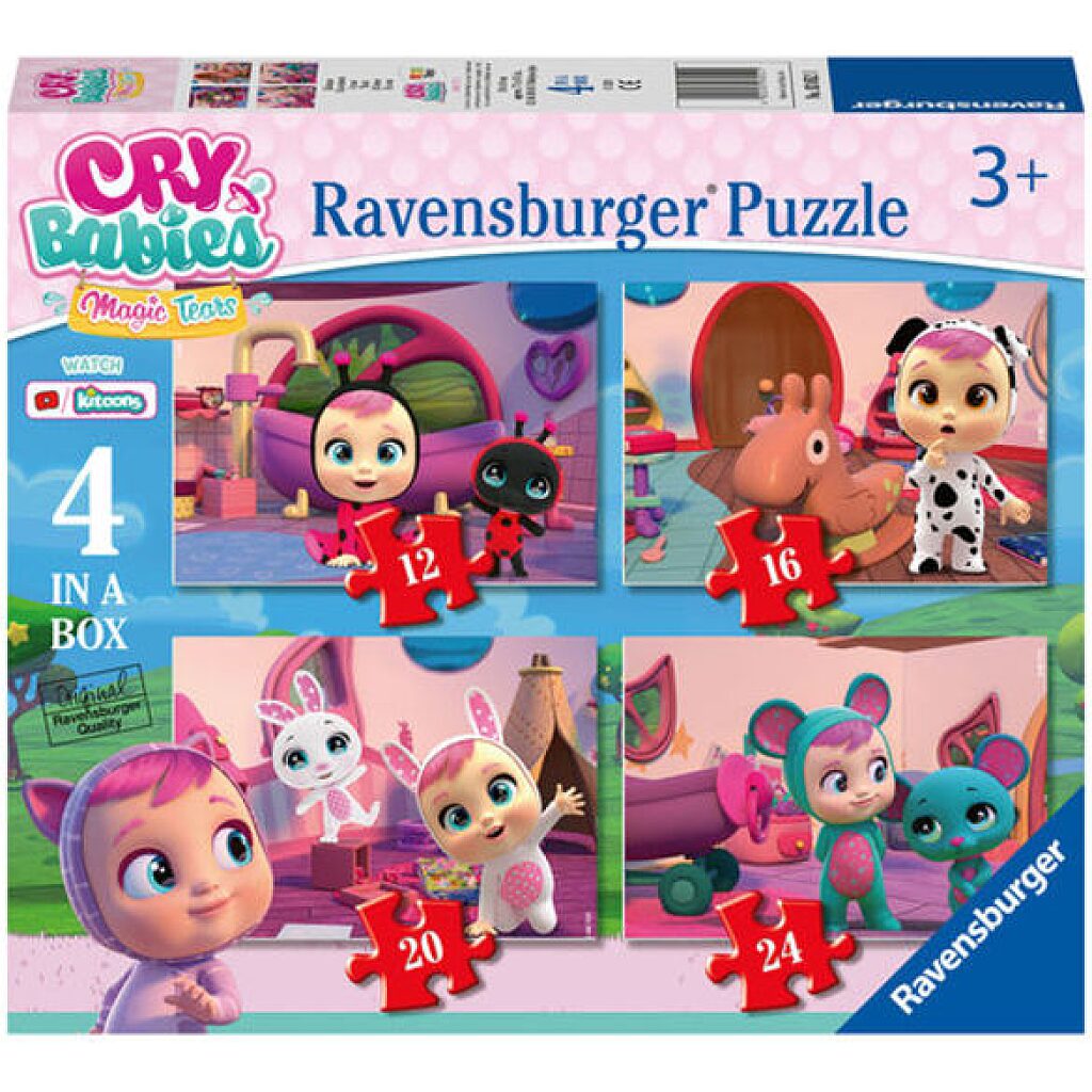 Ravensburger: Cry Babies 4 az 1-ben puzzle - 1. Kép