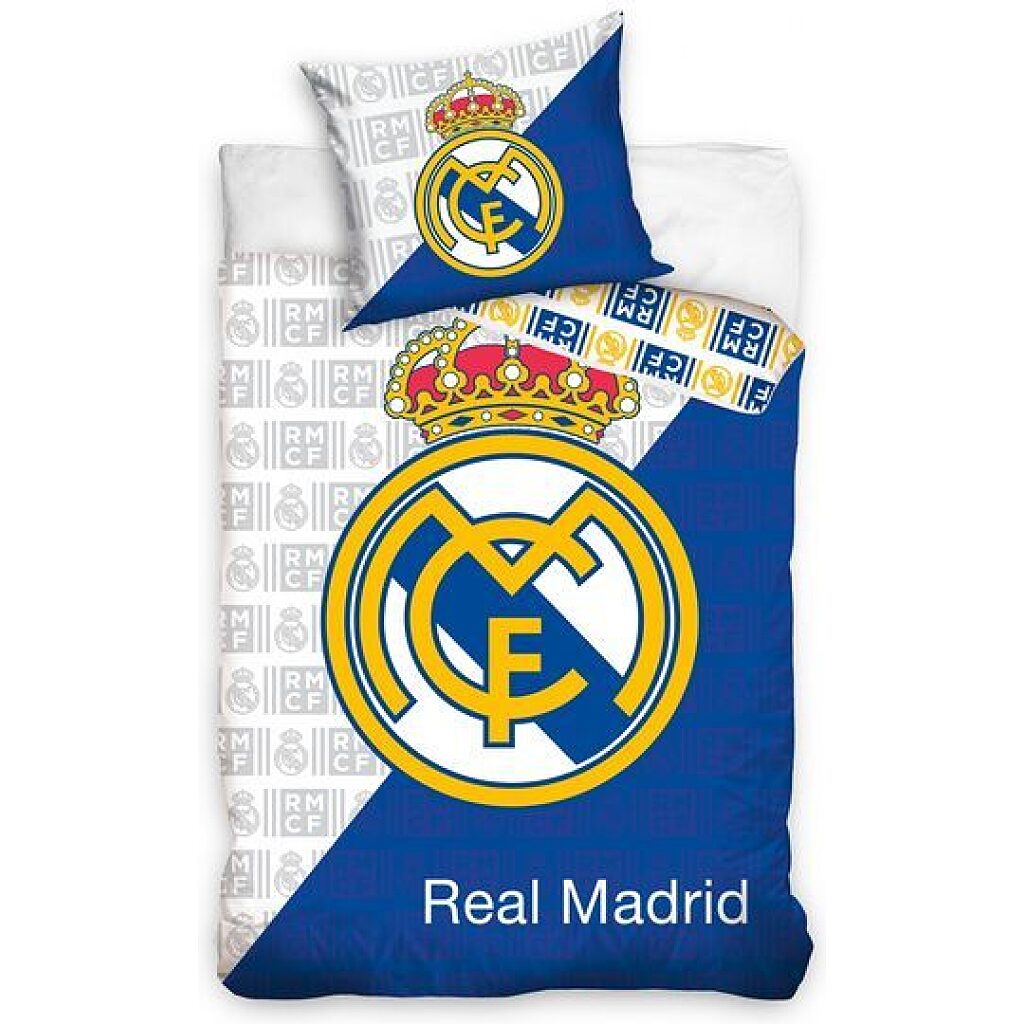 Real Madrid 2 részes ágyneműhuzat garnitúra - 140×200cm
