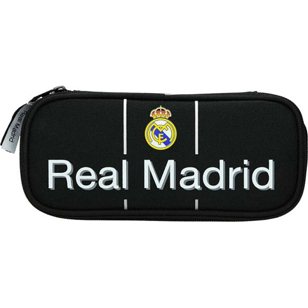 Real Madrid: címeres bedobós tolltartó - fekete - 1. Kép