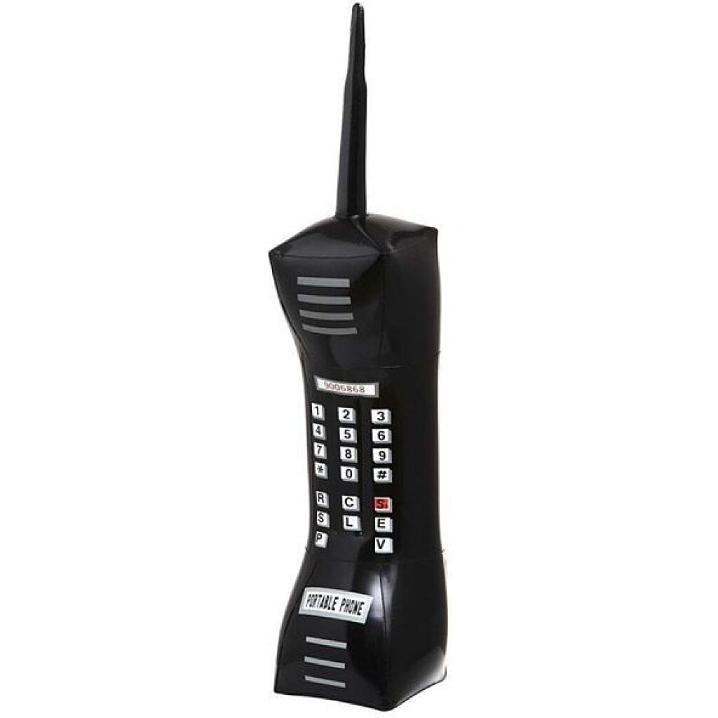 Retro felfújható mobiltelefon - 76 cm - 1. Kép
