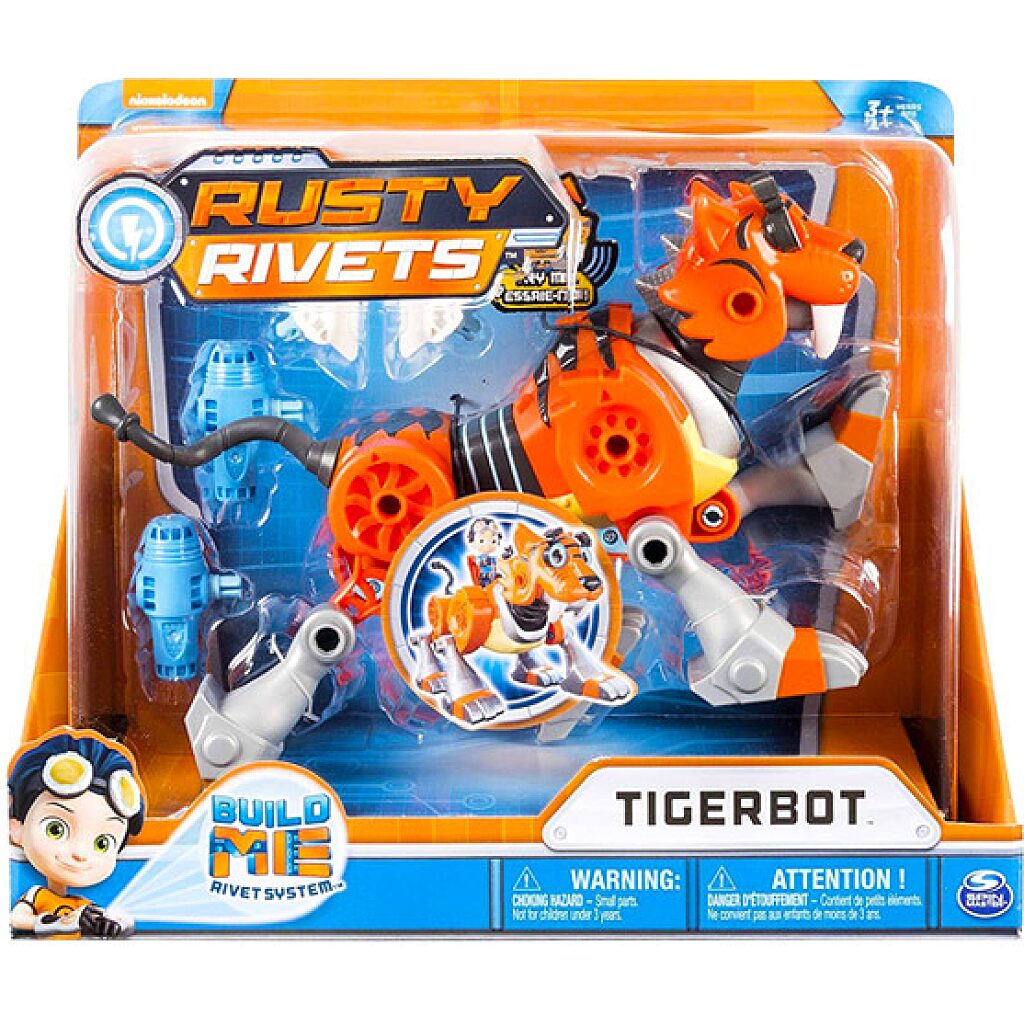 Rusty rendbehozza: Tigerbot összeépíthető robot - 1. Kép