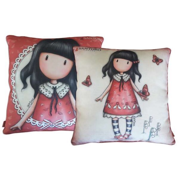 Santoro Gorjuss: Time To Fly díszpárna - 40 x 40 cm - 1. Kép