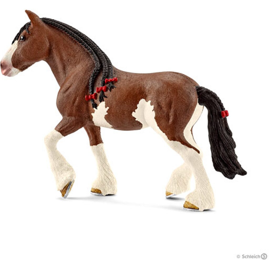 Schleich: clydesdale kanca  figura - 1. Kép