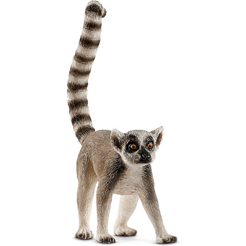 Schleich: gyűrűsfarkú maki figura - 1. Kép