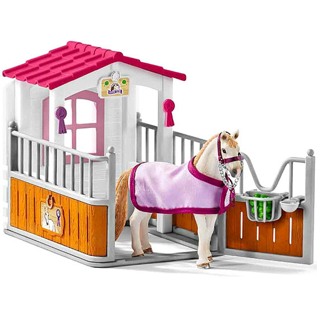 Schleich: Istállóállás Luzitán kancával - 1. Kép