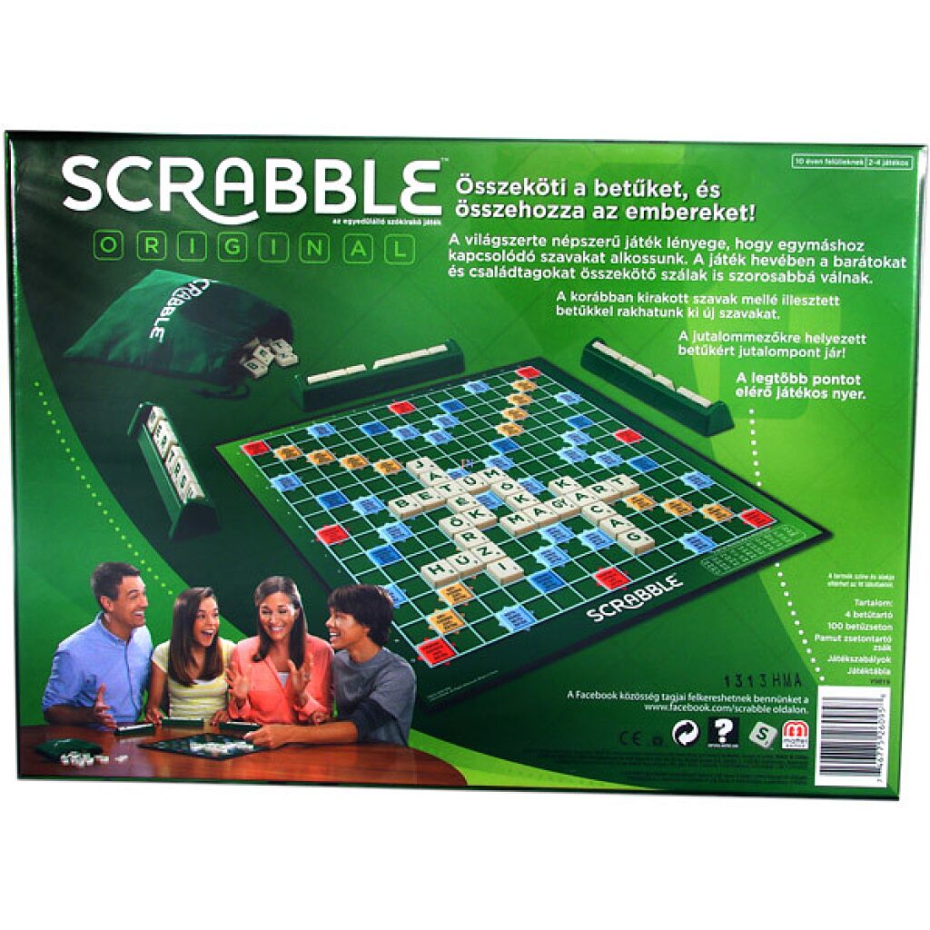 Scrabble Original társasjáték - 2. Kép