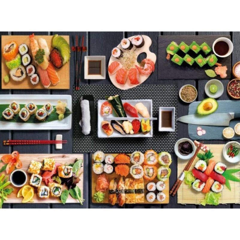 Sushi 500 db-os puzzle - Clementoni - 3. Kép