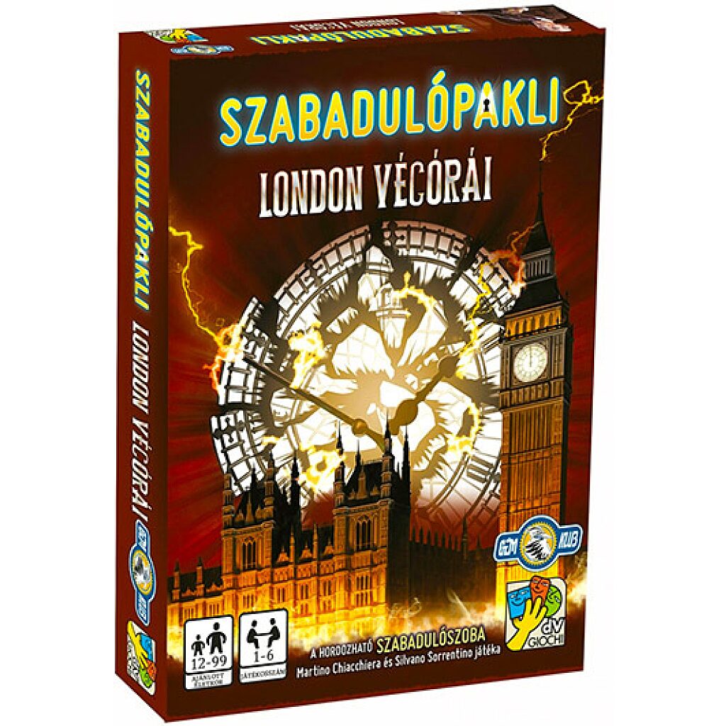 Szabadulópakli: London végórái társasjáték - 1. Kép