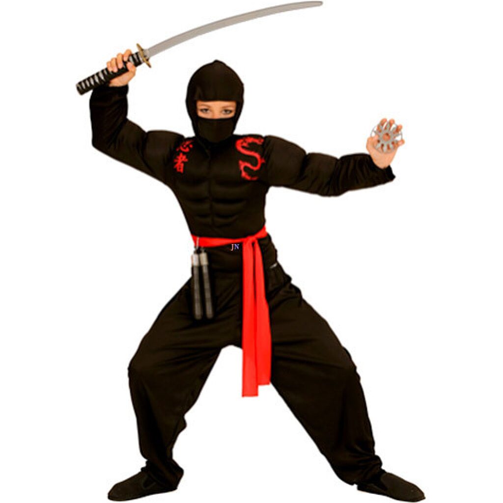 Szuper ninja jelmez - 158 cm-es méret - 2. Kép