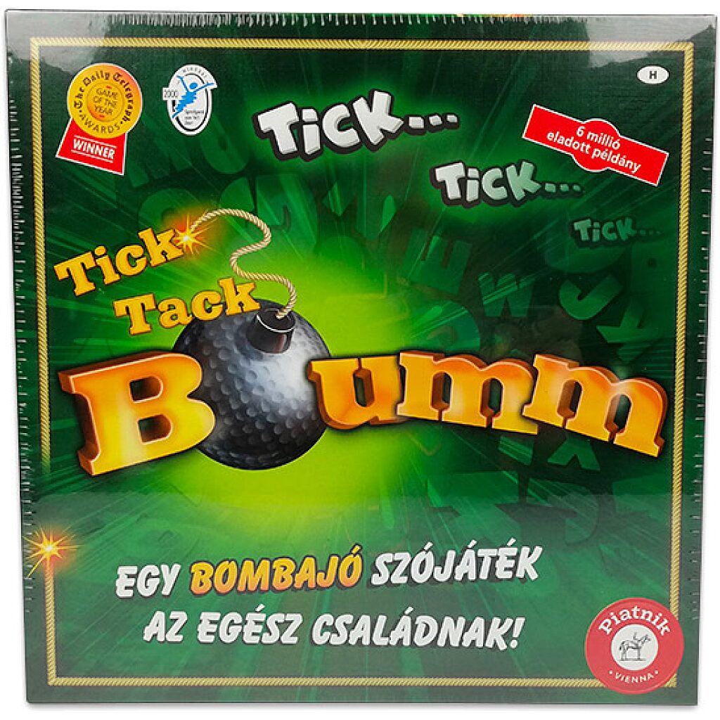 Tick Tack Bumm társasjáték - új kiadás - 1. Kép