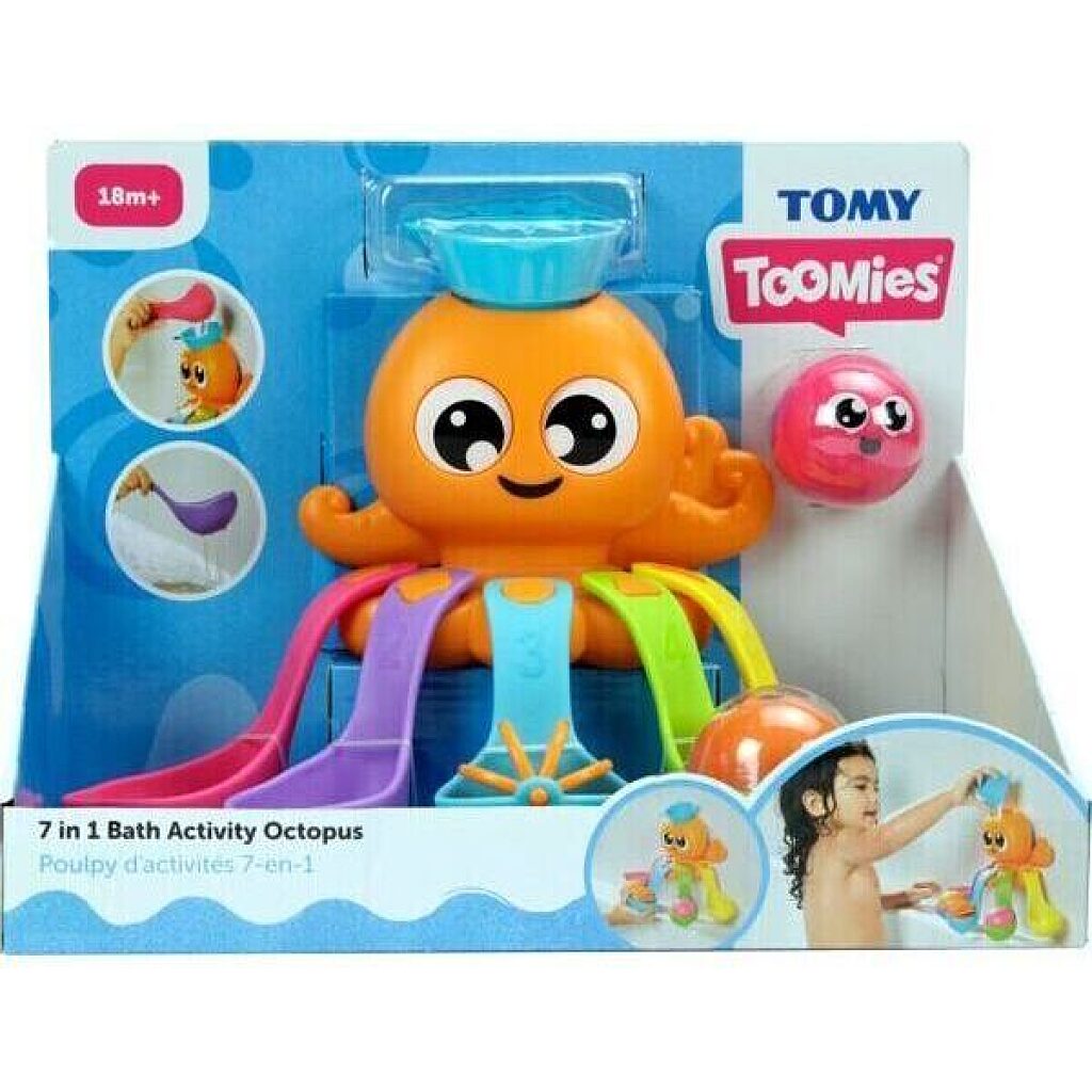 Tomy Toomies: 7 az 1-ben polipocska fürdőjáték - 1. Kép
