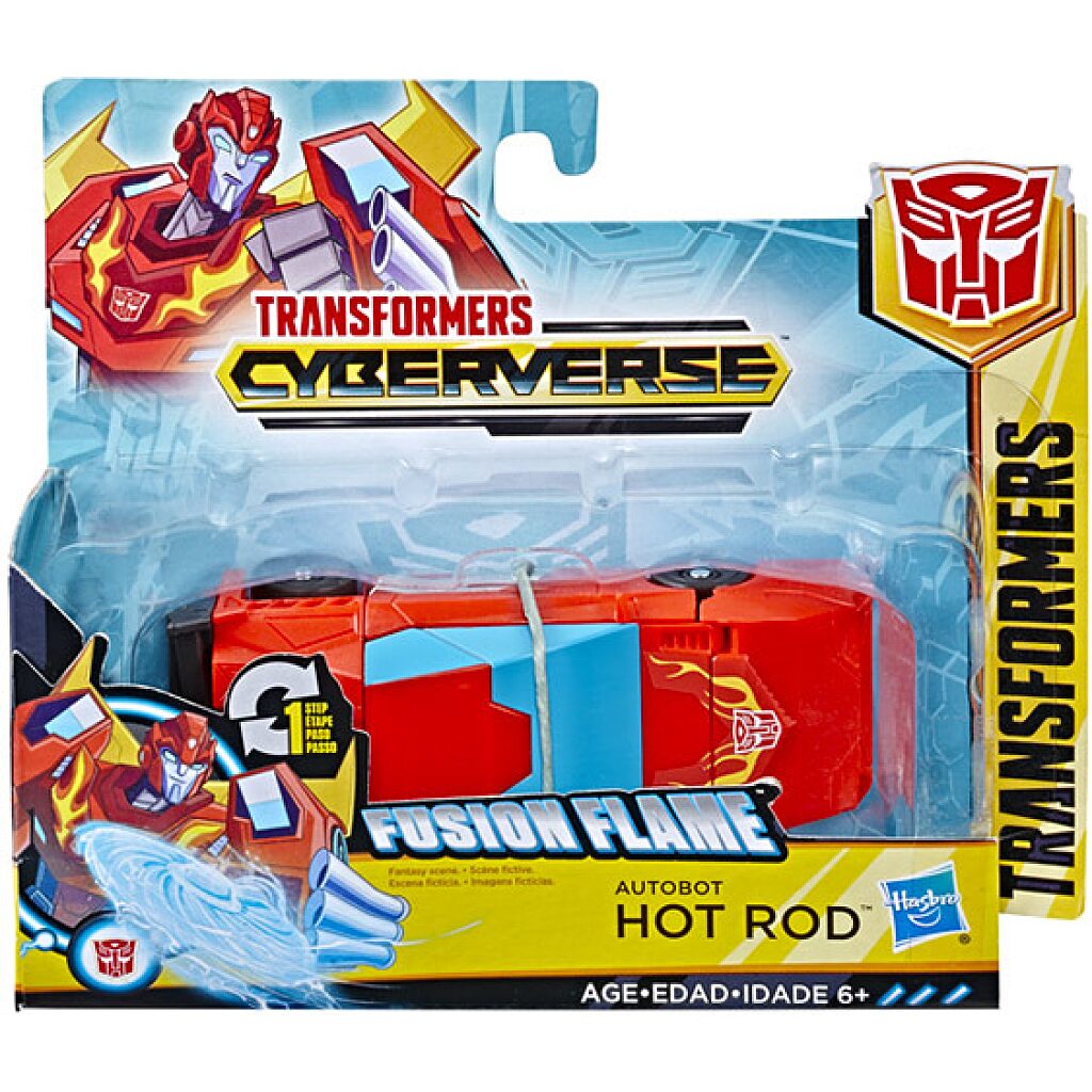 Transformers Fusion Flame Autobot: Hot Rod akciófigura - 1. Kép