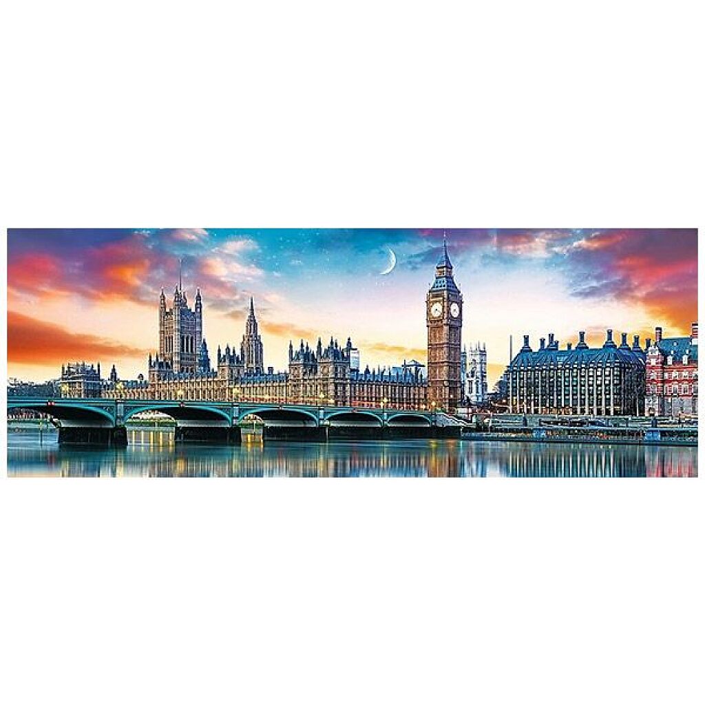 Trefl: Big Ben és a Westminster-palota 500 db-os panoráma puzzle - 2. Kép