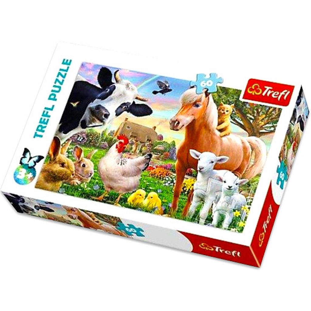 Trefl: Farm 60 darabos puzzle - 1. Kép