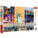 Trefl Neon Color Line:  New York City 1000 db-os puzzle - 1. Kép