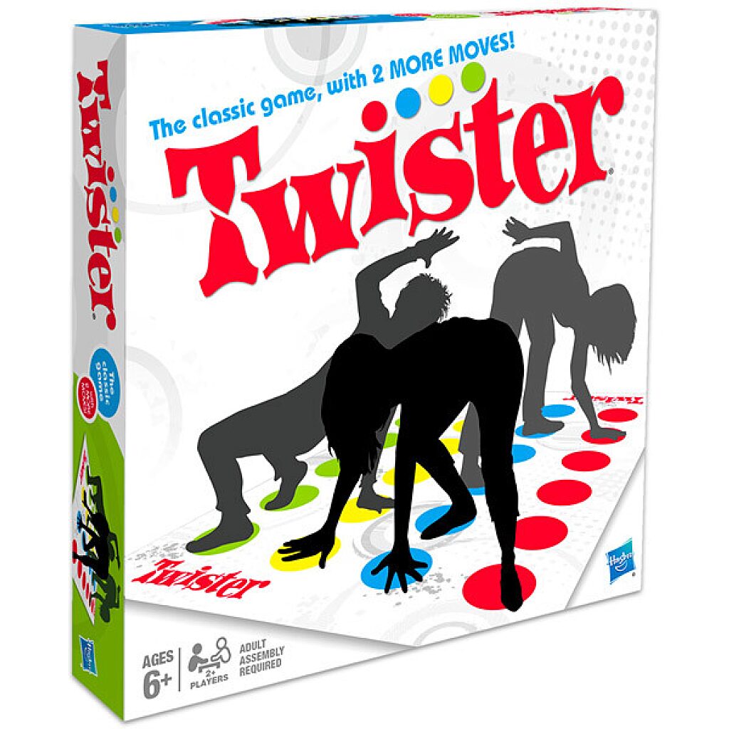 Twister társasjáték két új mozdulattal angol nyelvű - 1. Kép