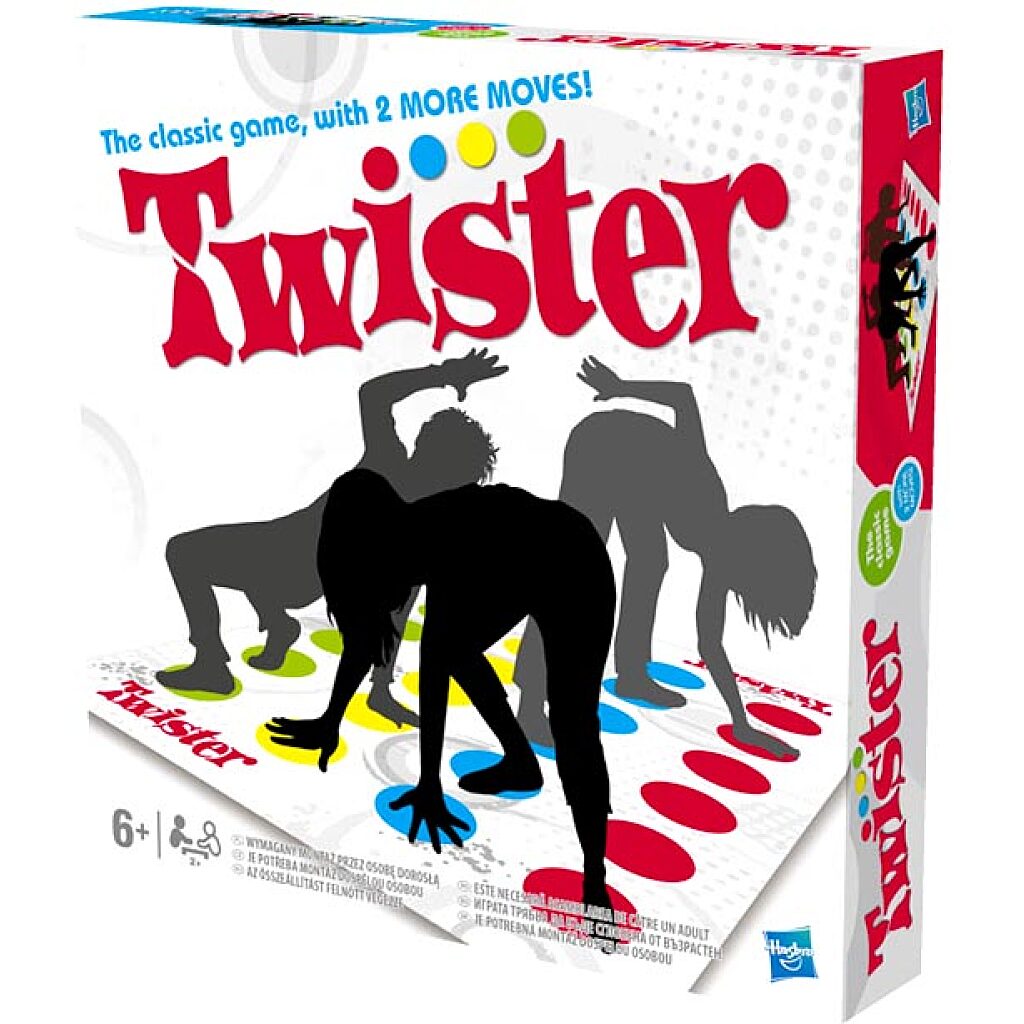 Twister társasjáték két új mozdulattal angol nyelvű - 4. Kép