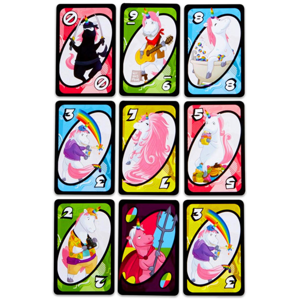UNOkornis - Egyszarvú Uno kártyajáték - 2. Kép