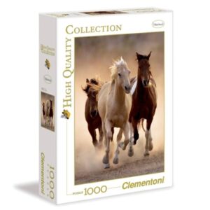 Vágtázó lovak 1000 db-os puzzle - Clementoni - 3. Kép