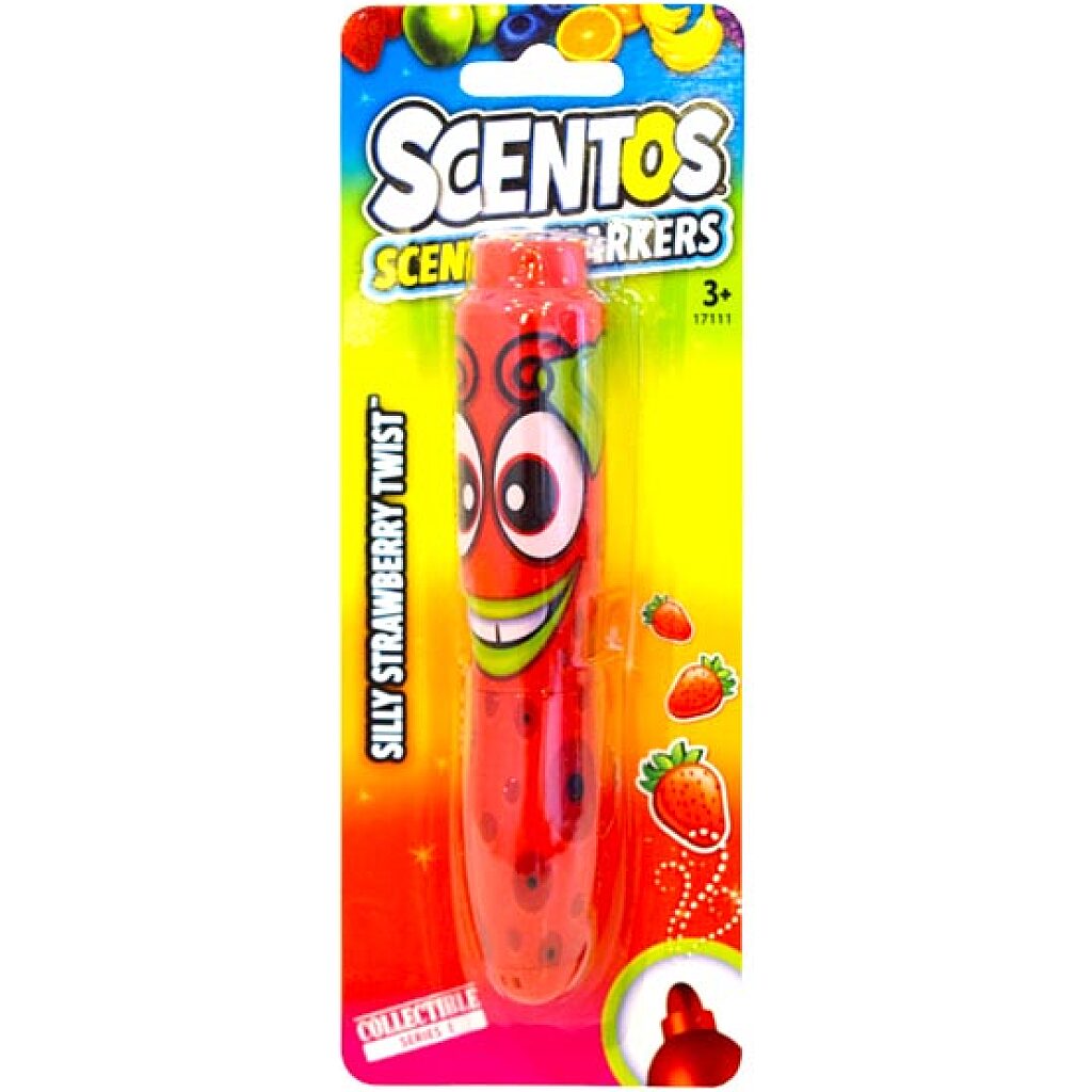 Vastag szamóca illatú filctoll - 1. Kép