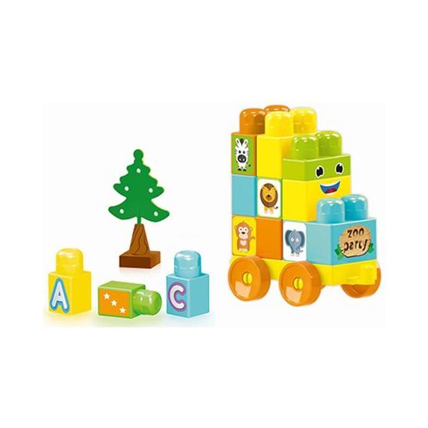 Wader: Kisautós bébi építőkocka szett 30 darabos - 2. Kép