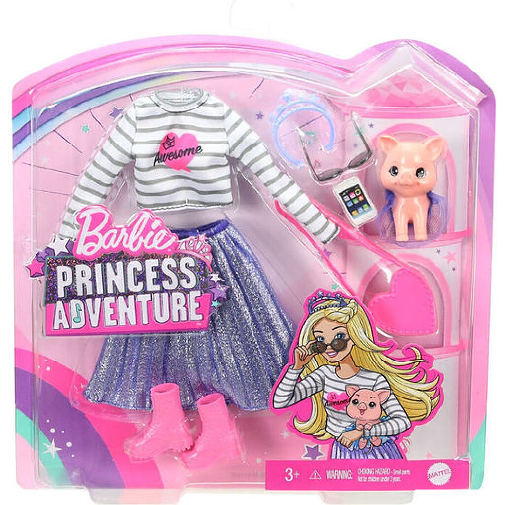 Barbie: Princess Adventure - Divatcsomag malac kiskedvenccel - 1. Kép