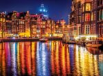Clementoni Puzzle - Amszterdam 500 darabos - 1. Kép