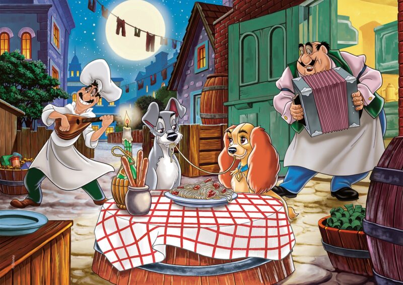Disney állatok 2 az 1-ben (2x20 db-os) Szuperszínes puzzle - 3. Kép