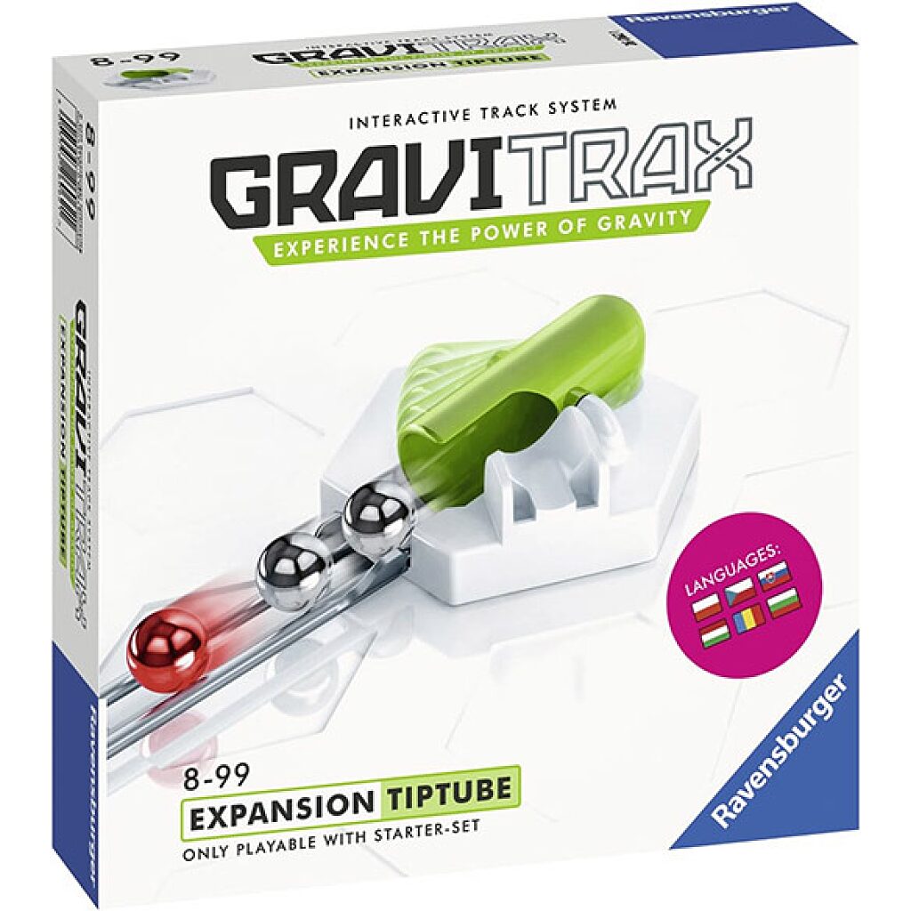 Gravitrax: golyópálya tiptube kiegészítő készlet